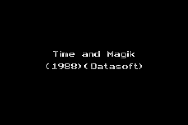 Time and Magik (1988)(Datasoft)
