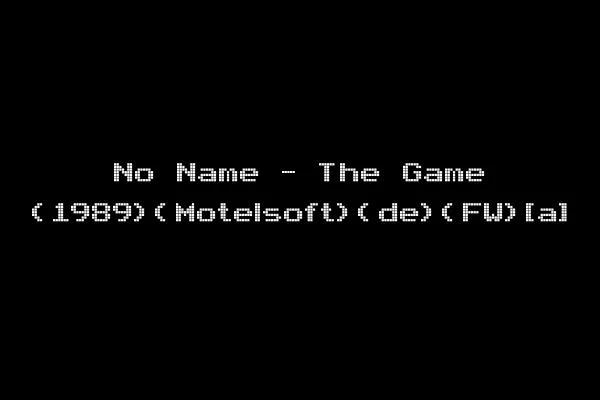 No Name - The Game (1989)(Motelsoft)(de)(FW)[a]