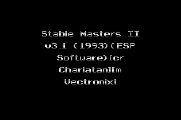 Stable Masters II v3.1 (1993)(ESP Software)[cr Charlatan][m Vectronix]