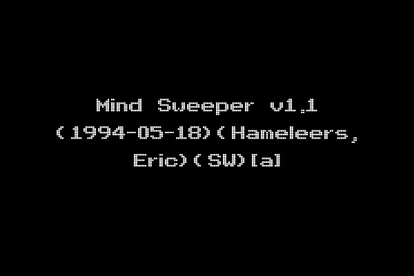 Mind Sweeper v1.1 (1994-05-18)(Hameleers, Eric)(SW)[a]