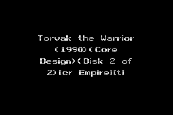 Torvak the Warrior (1990)(Core Design)(Disk 2 of 2)[cr Empire][t]