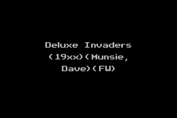 Deluxe Invaders (19xx)(Munsie, Dave)(FW)