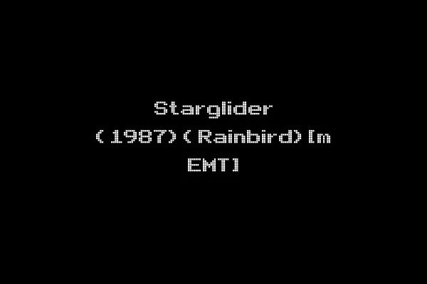 Starglider (1987)(Rainbird)[m EMT]