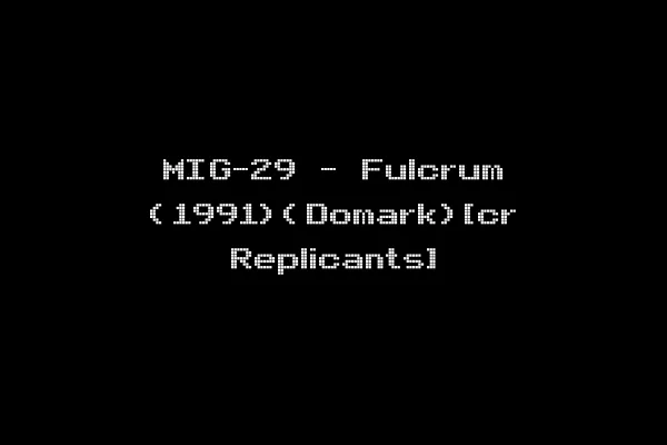 MIG-29 - Fulcrum (1991)(Domark)[cr Replicants]