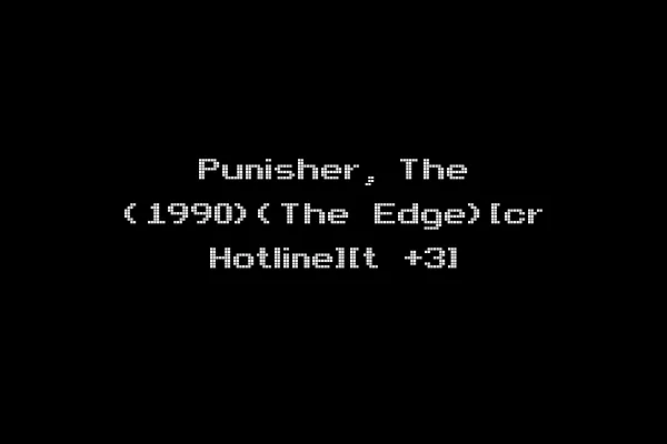 Punisher, The (1990)(The Edge)[cr Hotline][t +3]