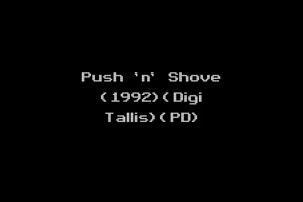Push 'n' Shove (1992)(Digi Tallis)(PD)