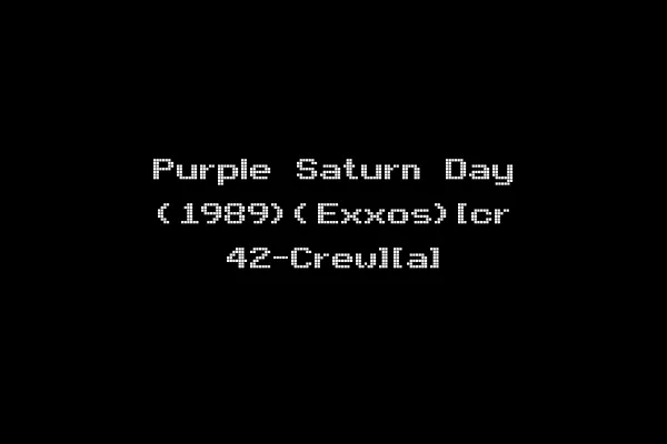 Purple Saturn Day (1989)(Exxos)[cr 42-Crew][a]