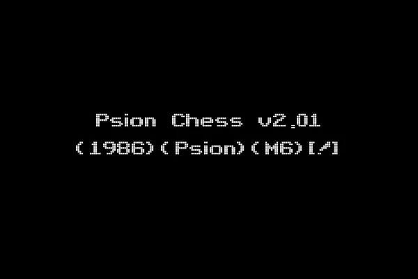 Psion Chess v2.01 (1986)(Psion)(M6)[!]