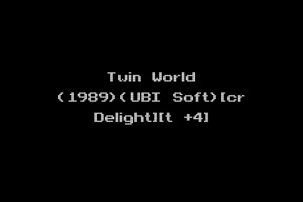 Twin World (1989)(UBI Soft)[cr Delight][t +4]