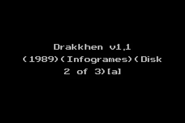 Drakkhen v1.1 (1989)(Infogrames)(Disk 2 of 3)[a]