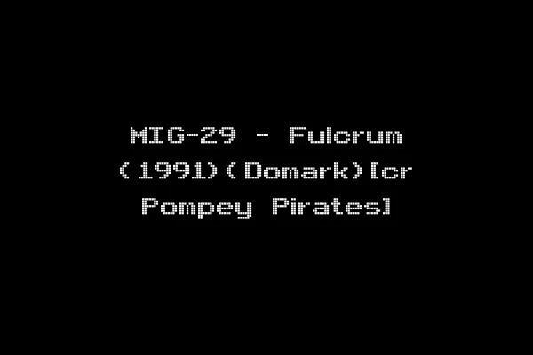 MIG-29 - Fulcrum (1991)(Domark)[cr Pompey Pirates]