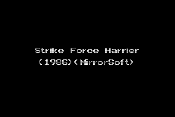 Strike Force Harrier (1986)(MirrorSoft)