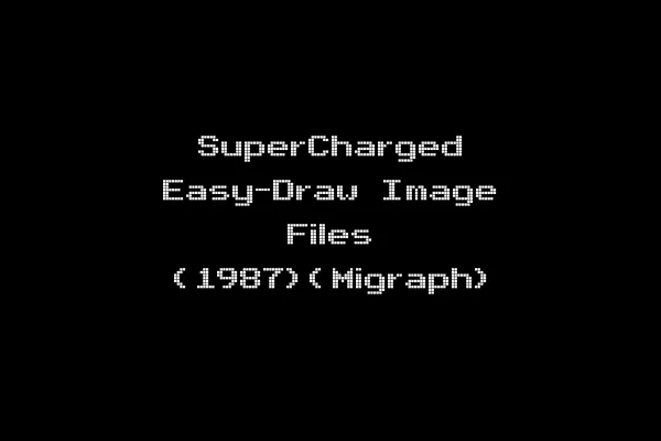 SuperCharged Easy-Draw Image Files (1987)(Migraph)