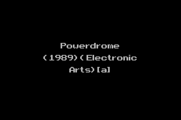 Powerdrome (1989)(Electronic Arts)[a]