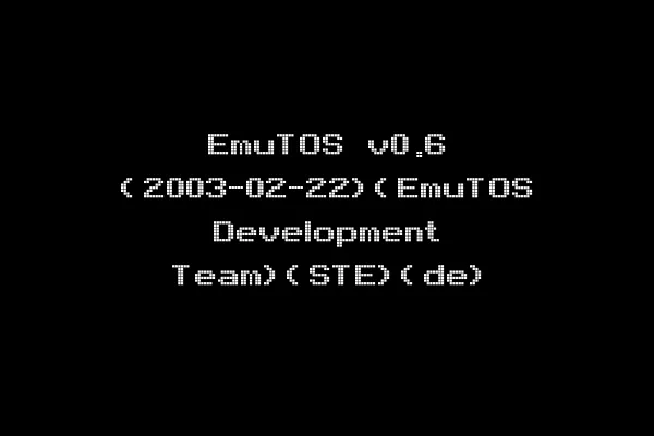 EmuTOS v0.6 (2003-02-22)(EmuTOS Development Team)(STE)(de)