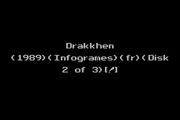 Drakkhen (1989)(Infogrames)(fr)(Disk 2 of 3)[!]