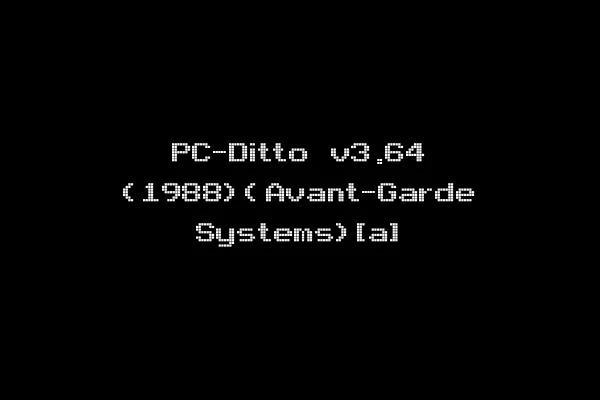 PC-Ditto v3.64 (1988)(Avant-Garde Systems)[a]