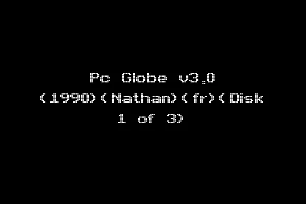 Pc Globe v3.0 (1990)(Nathan)(fr)(Disk 1 of 3)