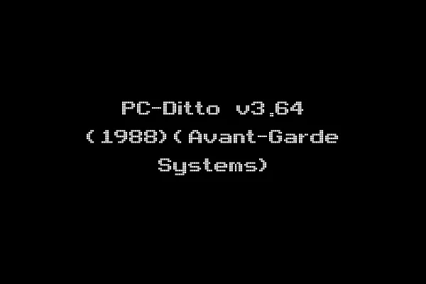 PC-Ditto v3.64 (1988)(Avant-Garde Systems)