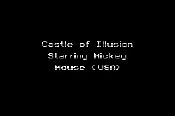 Castle of Illusion Starring Mickey Mouse (USA)