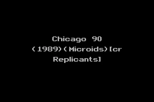 Chicago 90 (1989)(Microids)[cr Replicants]