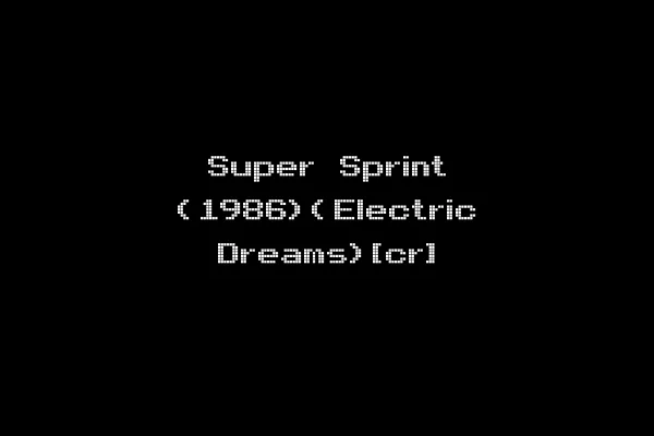 Super Sprint (1986)(Electric Dreams)[cr]