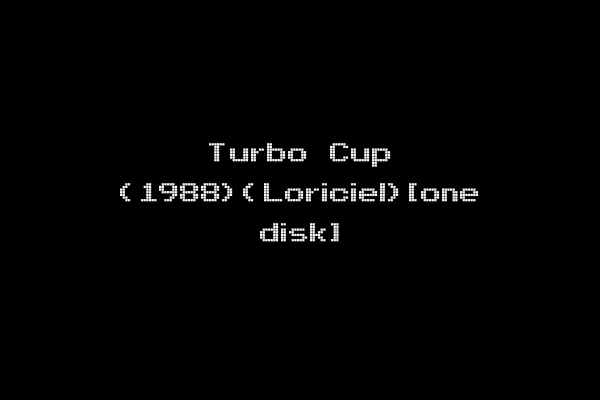 Turbo Cup (1988)(Loriciel)[one disk]