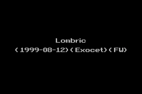 Lombric (1999-08-12)(Exocet)(FW)
