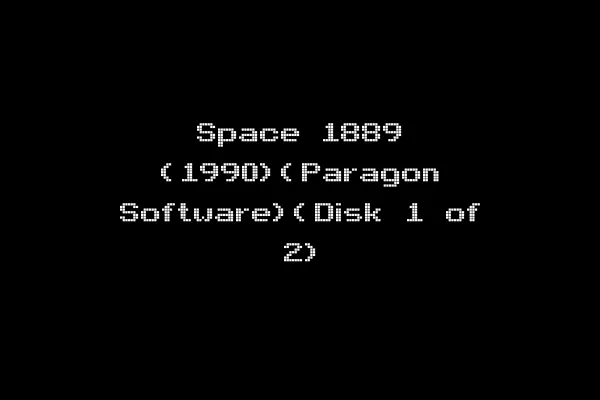 Space 1889 (1990)(Paragon Software)(Disk 1 of 2)