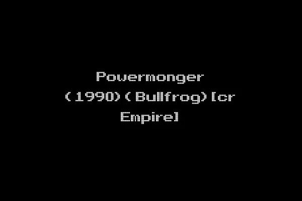 Powermonger (1990)(Bullfrog)[cr Empire]