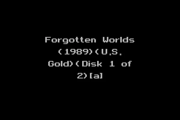 Forgotten Worlds (1989)(U.S. Gold)(Disk 1 of 2)[a]