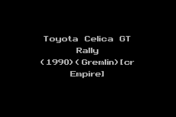 Toyota Celica GT Rally (1990)(Gremlin)[cr Empire]
