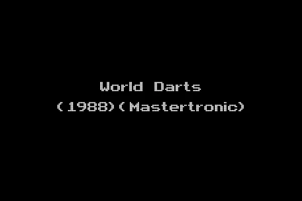 World Darts (1988)(Mastertronic)