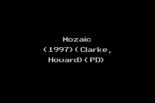 Mozaic (1997)(Clarke, Howard)(PD)