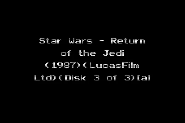 Star Wars - Return of the Jedi (1987)(LucasFilm Ltd)(Disk 3 of 3)[a]