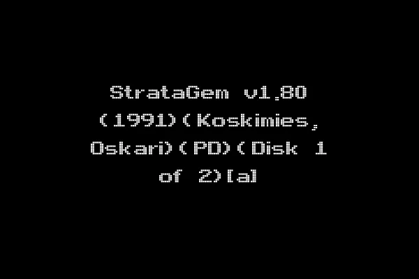 StrataGem v1.80 (1991)(Koskimies, Oskari)(PD)(Disk 1 of 2)[a]