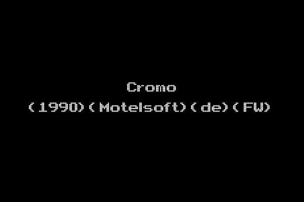 Cromo (1990)(Motelsoft)(de)(FW)