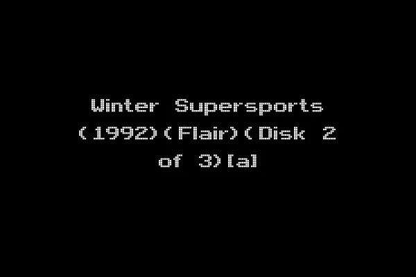 Winter Supersports (1992)(Flair)(Disk 2 of 3)[a]