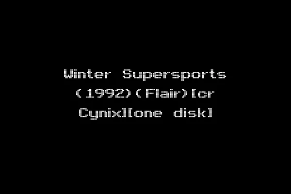 Winter Supersports (1992)(Flair)[cr Cynix][one disk]
