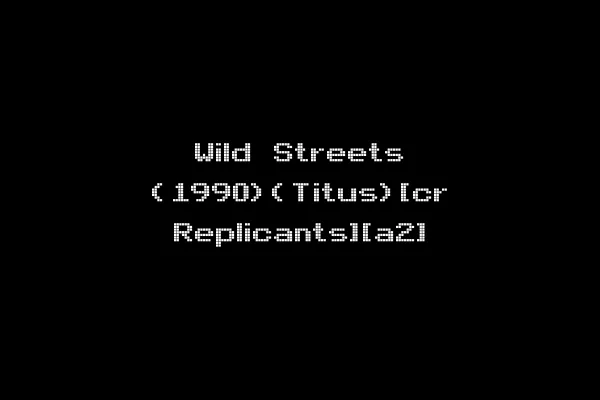 Wild Streets (1990)(Titus)[cr Replicants][a2]