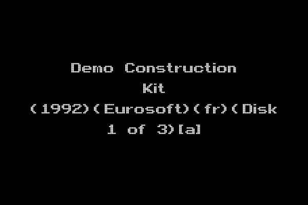 Demo Construction Kit (1992)(Eurosoft)(fr)(Disk 1 of 3)[a]