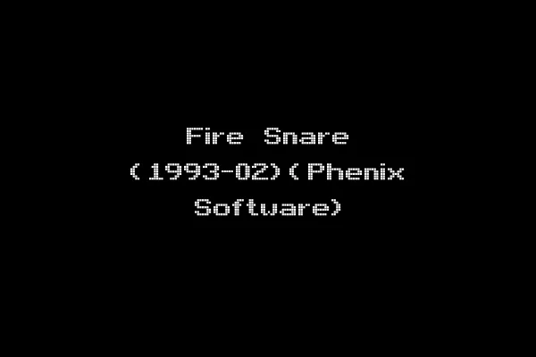 Fire Snare (1993-02)(Phenix Software)