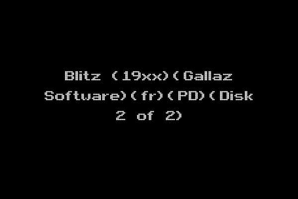 Blitz (19xx)(Gallaz Software)(fr)(PD)(Disk 2 of 2)