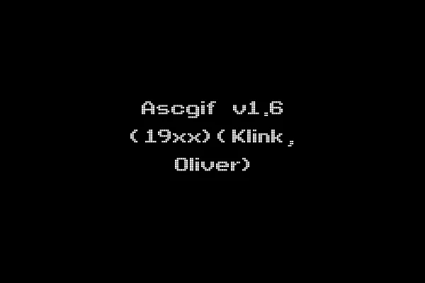 Ascgif v1.6 (19xx)(Klink, Oliver)
