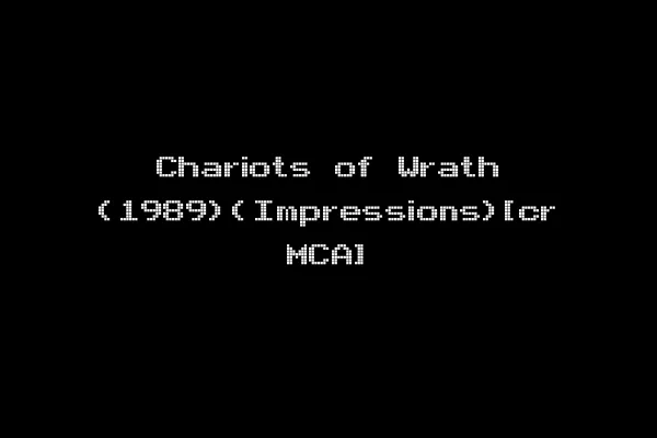 Chariots of Wrath (1989)(Impressions)[cr MCA]