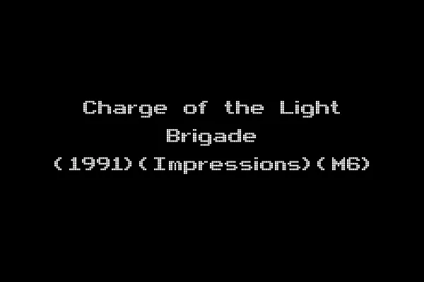 Charge of the Light Brigade (1991)(Impressions)(M6)
