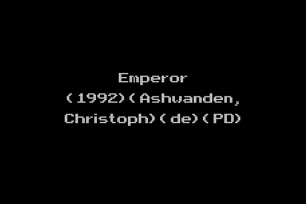 Emperor (1992)(Ashwanden, Christoph)(de)(PD)