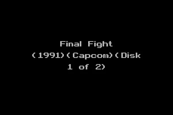 Final Fight (1991)(Capcom)(Disk 1 of 2)