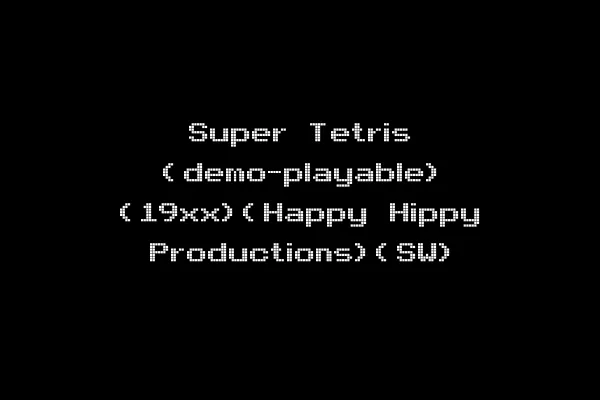 Super Tetris (demo-playable) (19xx)(Happy Hippy Productions)(SW)