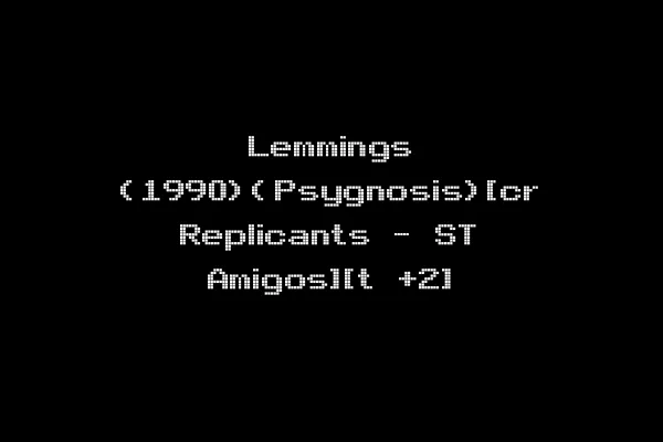 Lemmings (1990)(Psygnosis)[cr Replicants - ST Amigos][t +2]